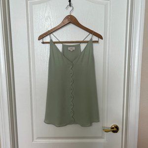 LOFT Small Light Green Top